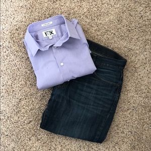 Express Light Purple Men’s Dress Shirt